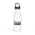 Sábl Script Stainless Steel Water Bottle — Personalized Minimalist Sports Bottle