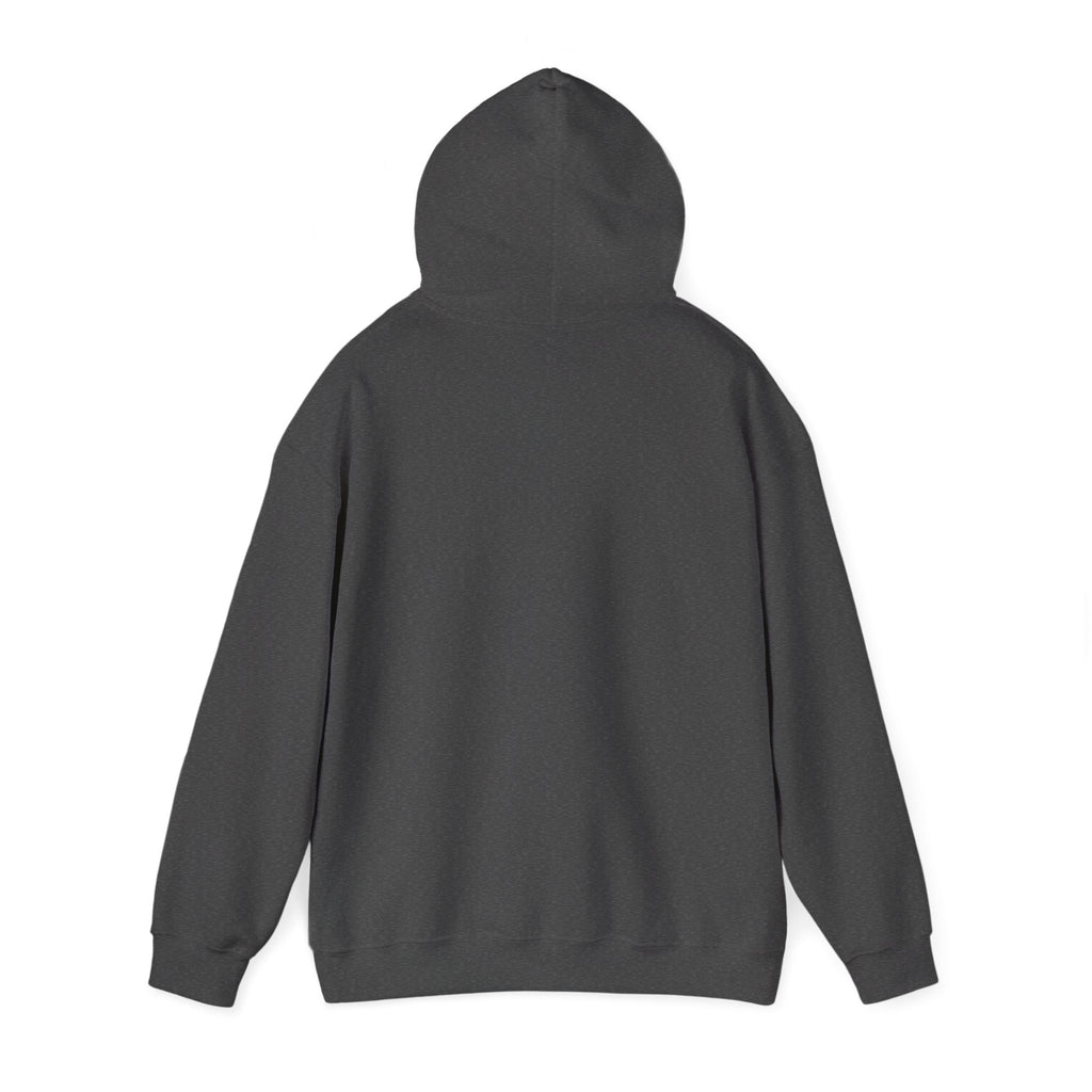 Sábl Minimal Script Hoodie — Cozy White Pullover with Small Center Logo