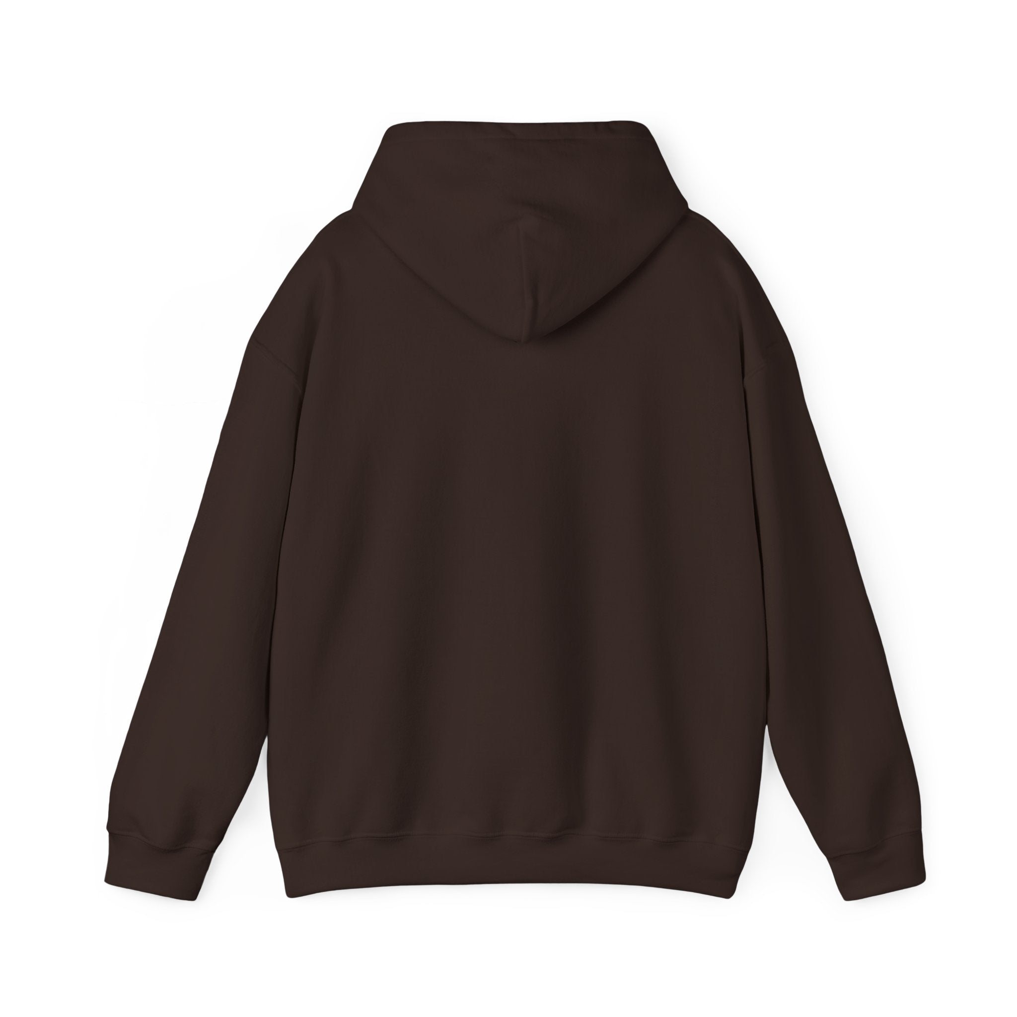 Sábl Minimal Script Hoodie — Cozy White Pullover with Small Center Logo