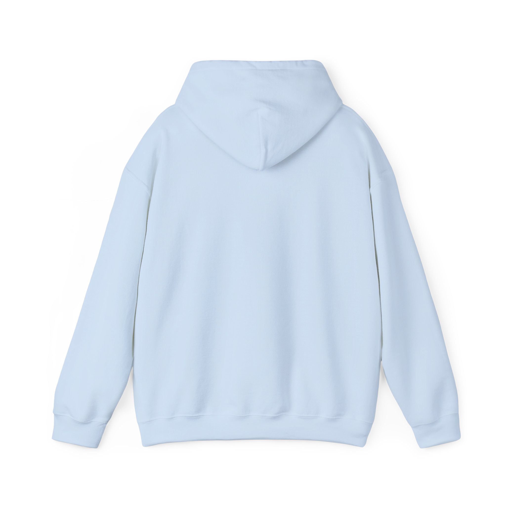 Sábl Minimal Script Hoodie — Cozy White Pullover with Small Center Logo