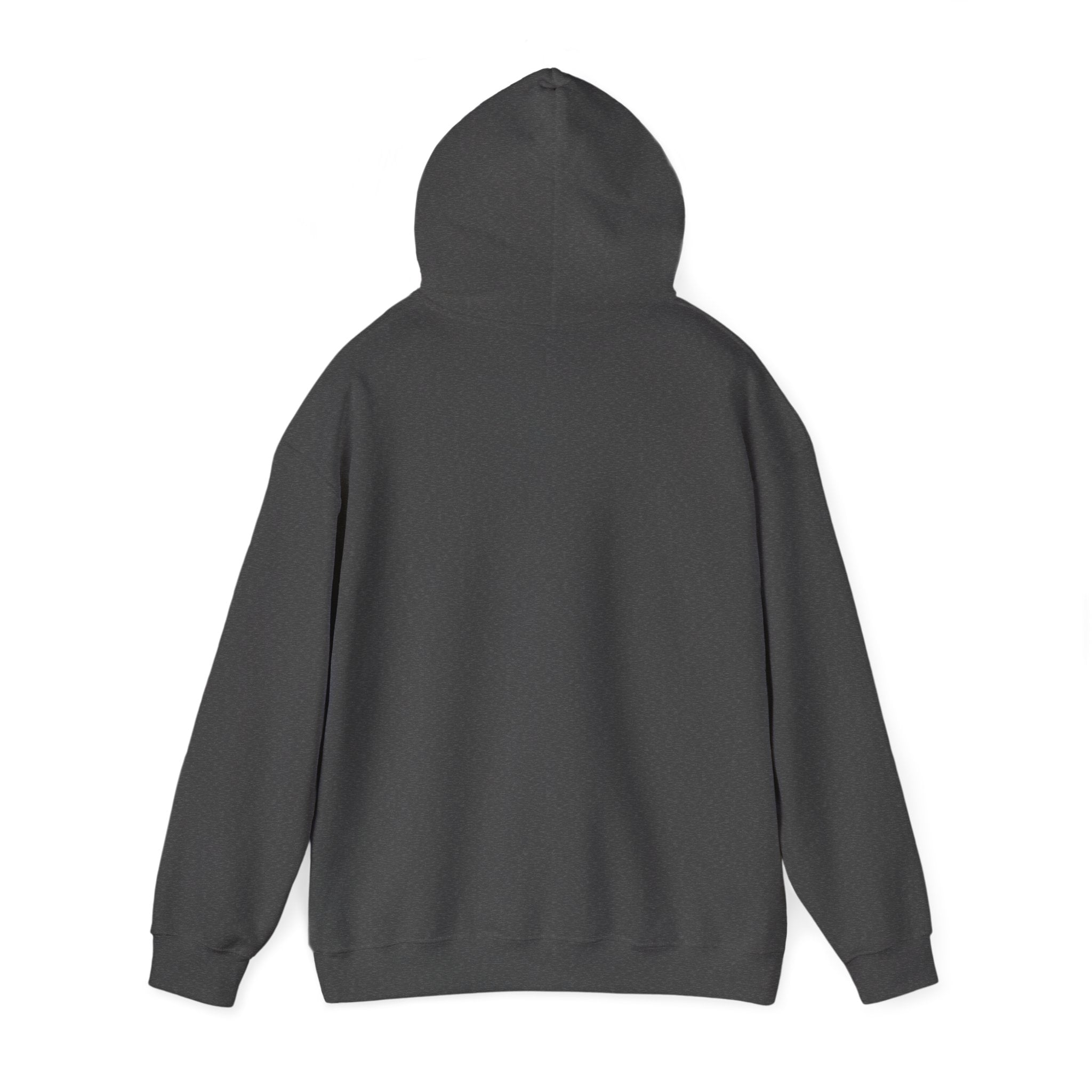 Sábl Minimal Script Hoodie — Cozy White Pullover with Small Center Logo