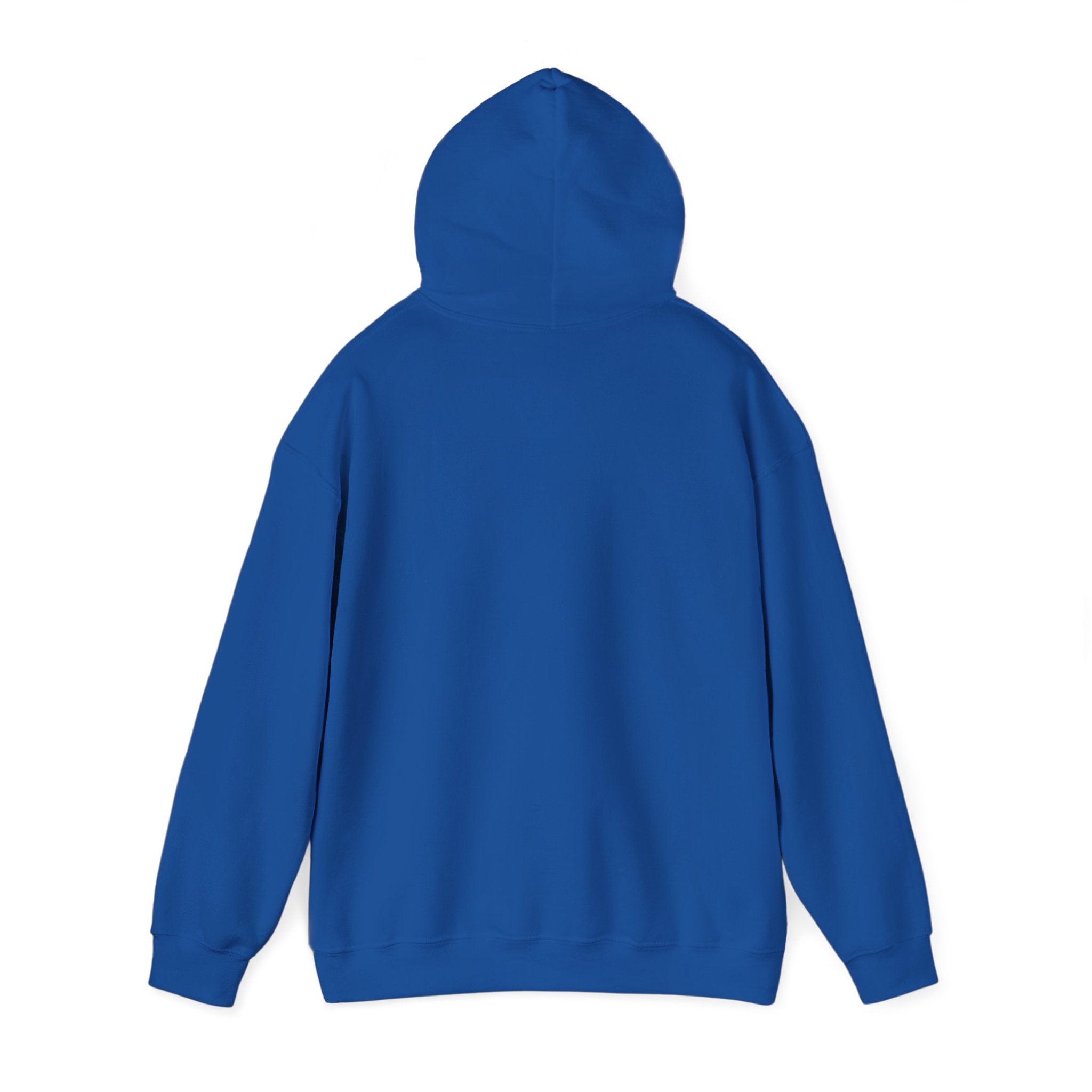Sábl Minimal Script Hoodie — Cozy White Pullover with Small Center Logo