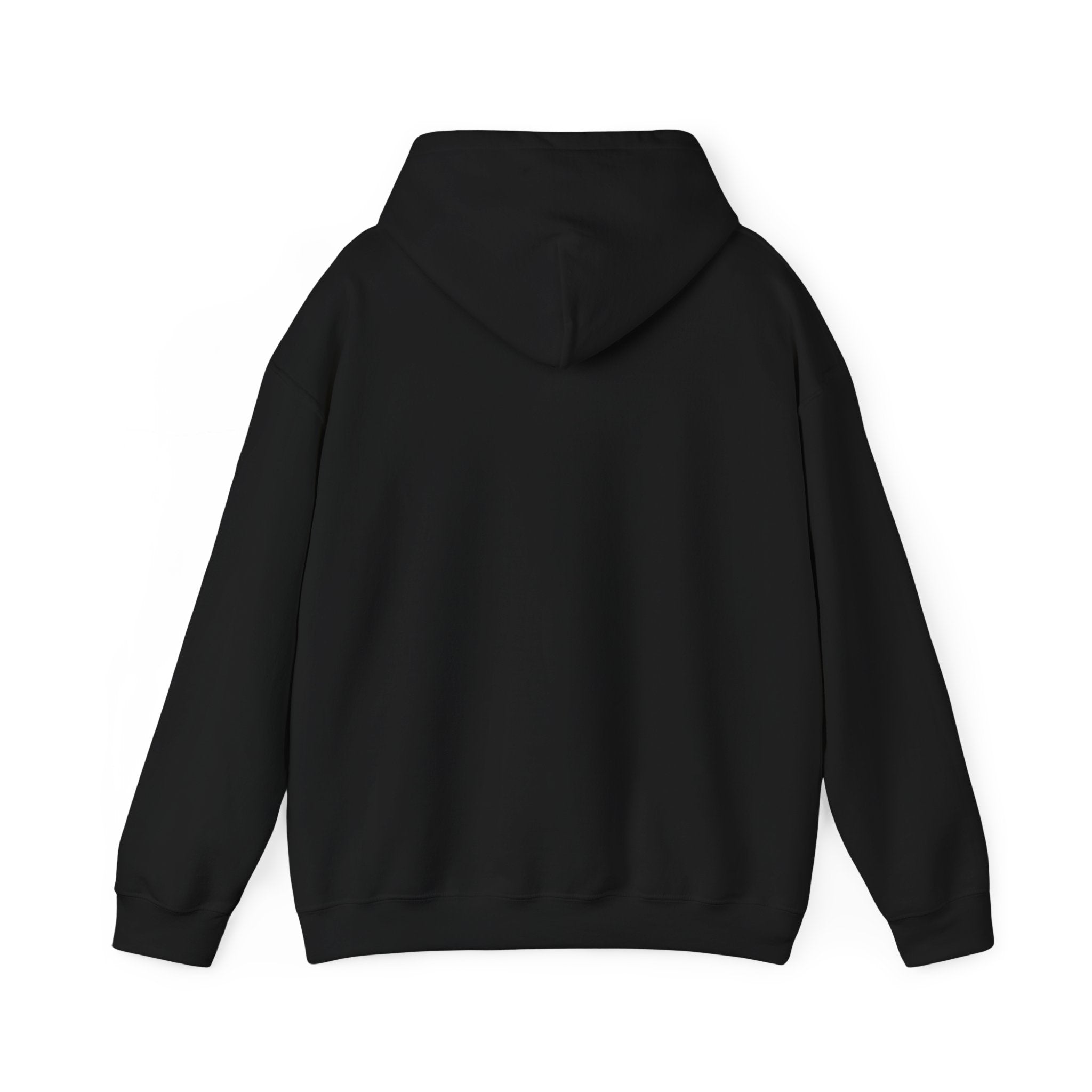Sábl Minimal Script Hoodie — Cozy White Pullover with Small Center Logo