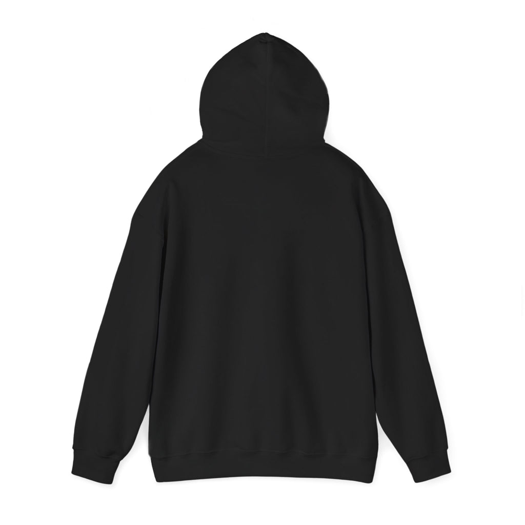 Sábl Minimal Script Hoodie — Cozy White Pullover with Small Center Logo