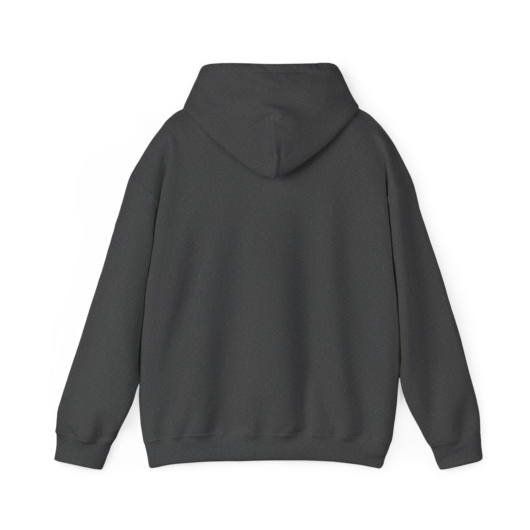 Sábl Minimal Script Hoodie — Cozy White Pullover with Small Center Logo