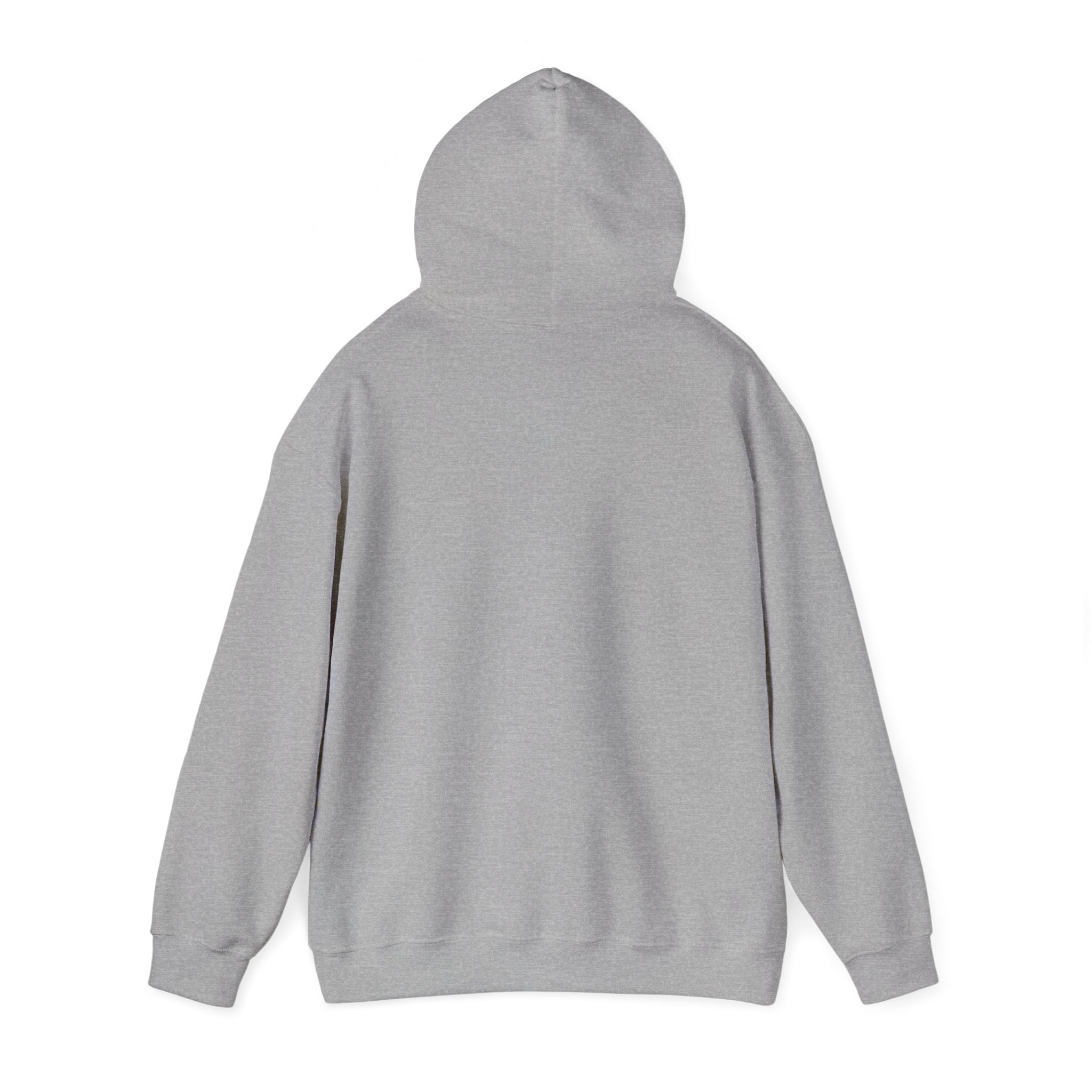Sábl Minimal Script Hoodie — Cozy White Pullover with Small Center Logo